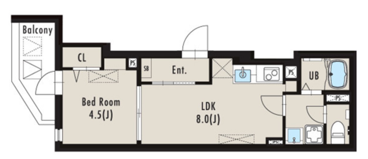 1LDK