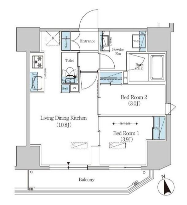 2LDK