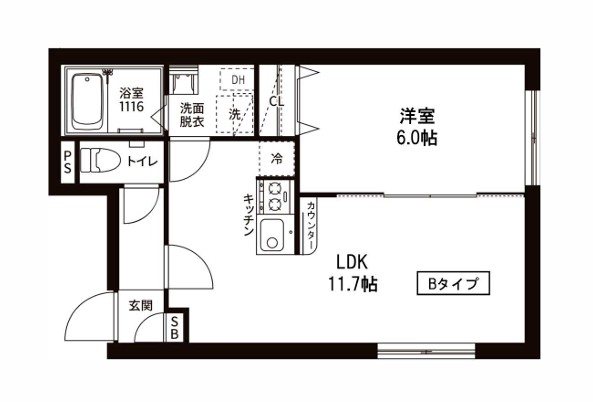 1LDK