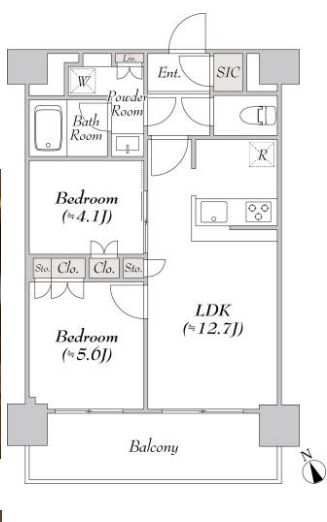 2LDK