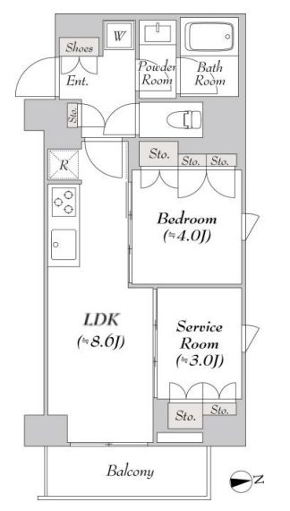 1SLDK
