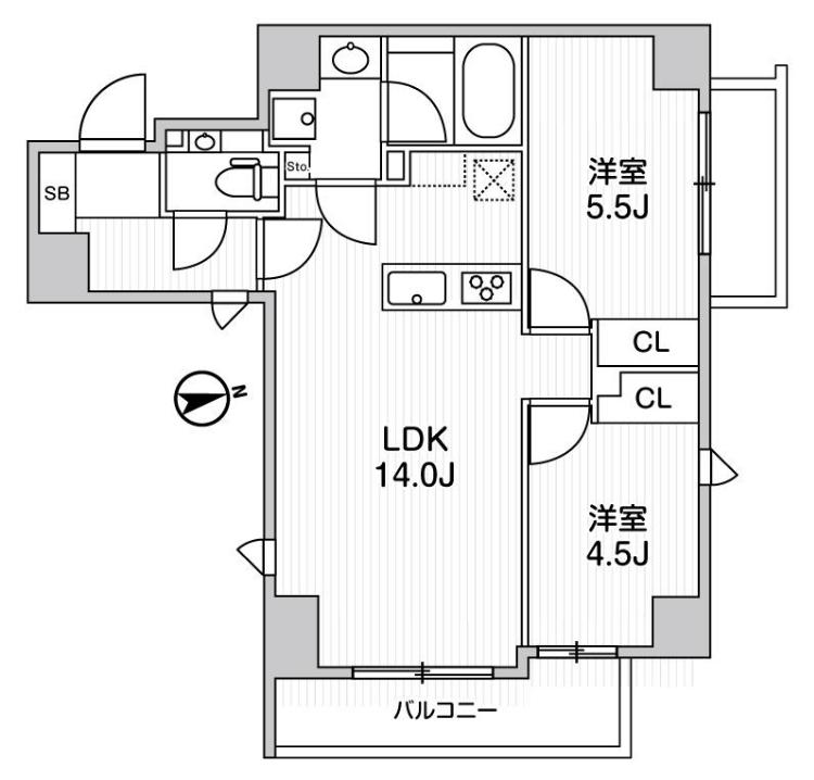2LDK