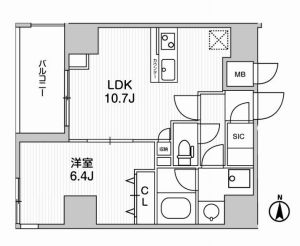 1LDK