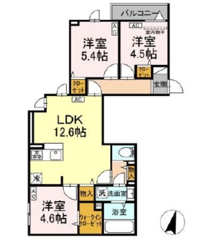 3LDK