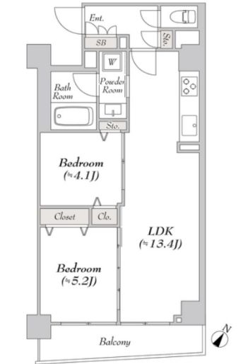 2LDK