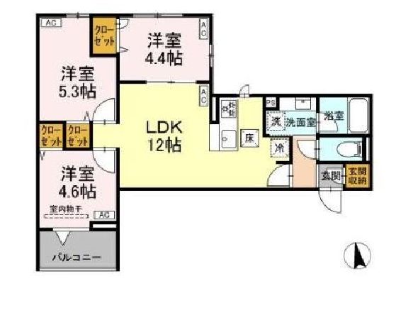 3LDK