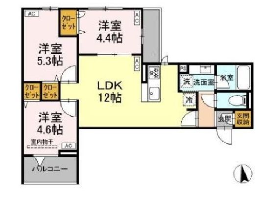 3LDK