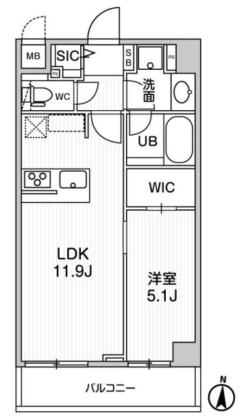 1LDK