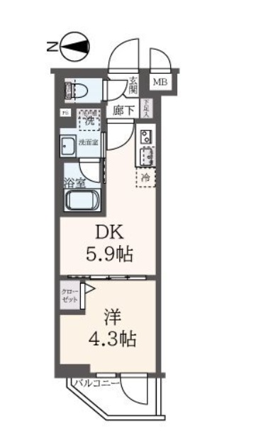 1DK