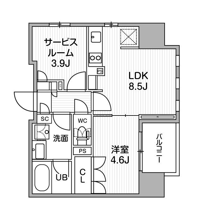 1SLDK