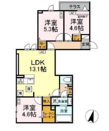 3LDK