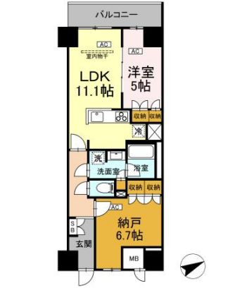1SLDK