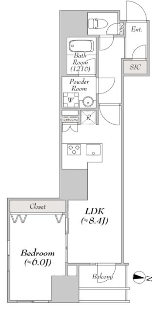 1LDK
