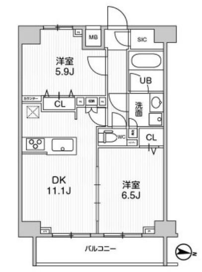 2LDK