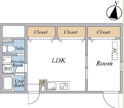 1LDK