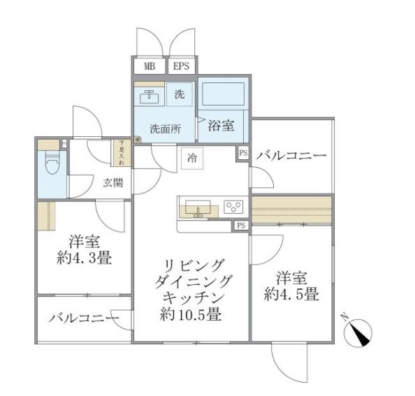2LDK