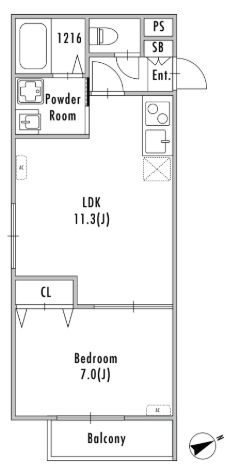 1LDK