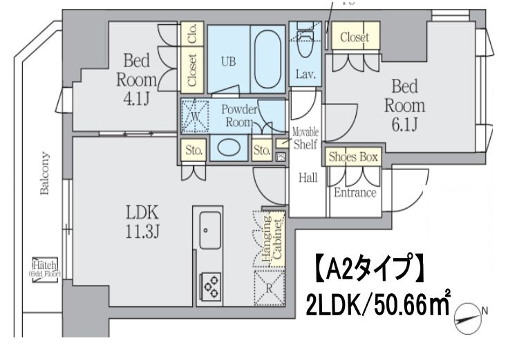 2LDK