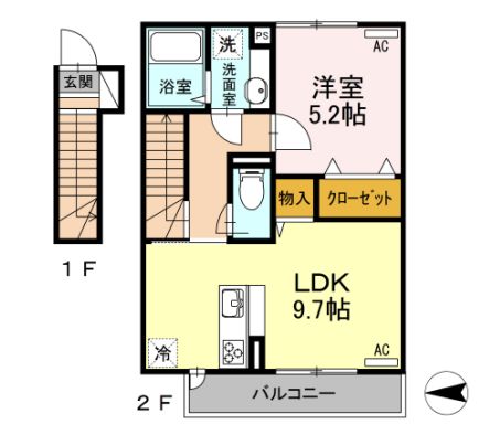 1LDK