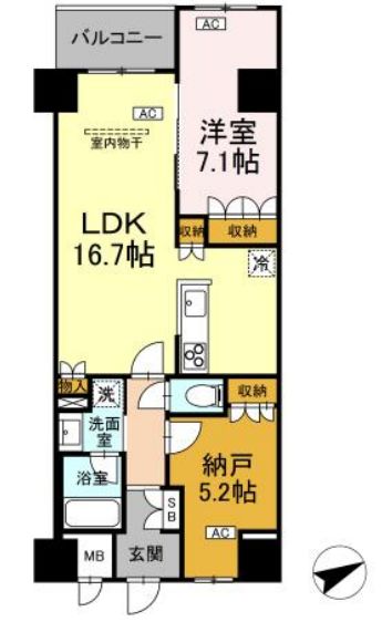 1SLDK