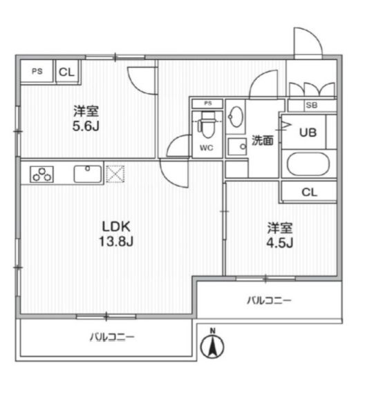 2LDK