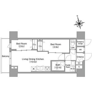 2LDK