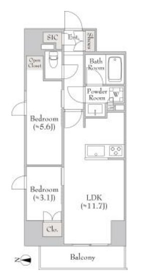 2LDK