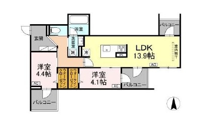 2LDK