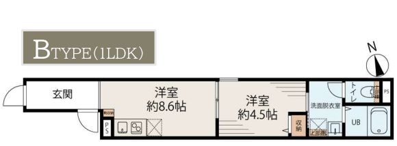 1LDK