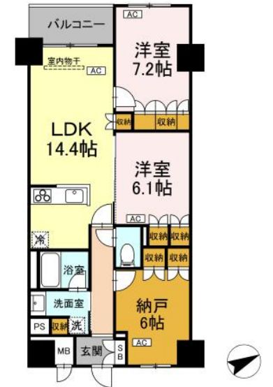 2SLDK