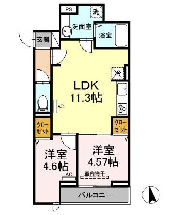 2LDK