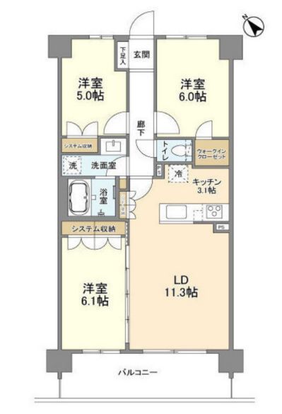 3LDK