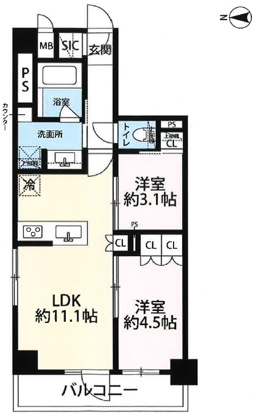 2LDK