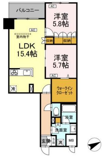 2LDK