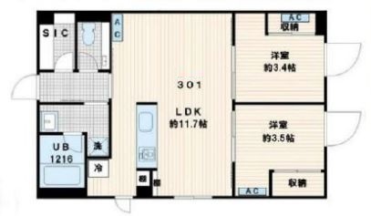 2LDK