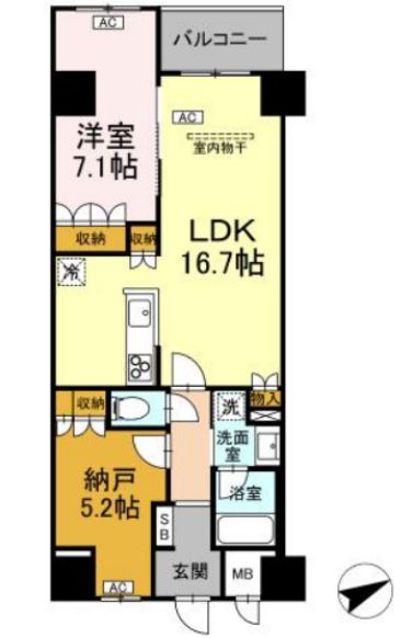 1SLDK