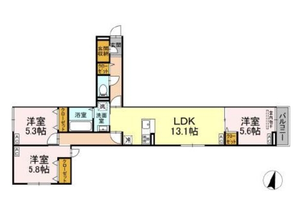 3LDK