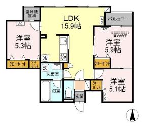 3LDK