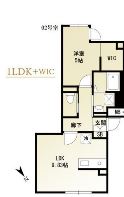 1LDK