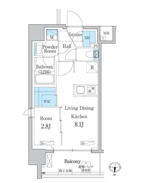 1LDK