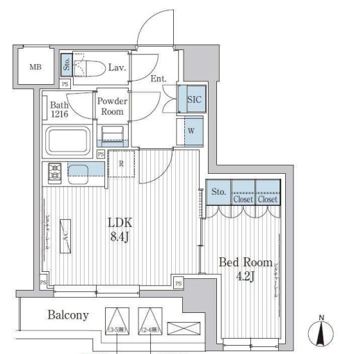 1LDK