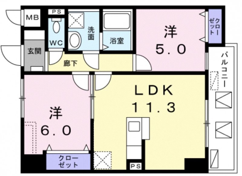 2LDK