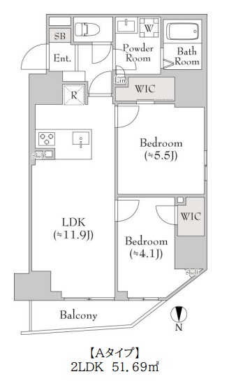2LDK